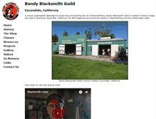 Tablet Screenshot of bandyblacksmith.org